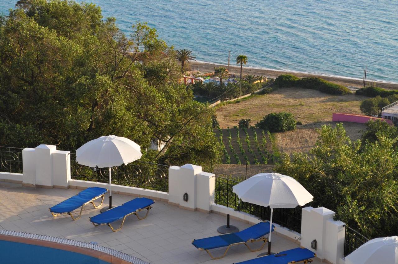 Beautiful Holiday Apartments Maria With Amazing Pool - Agios Gordios Beach Exterior foto